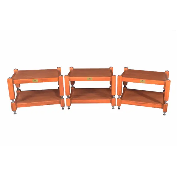 Audio Rack Red Wood 2-2-2