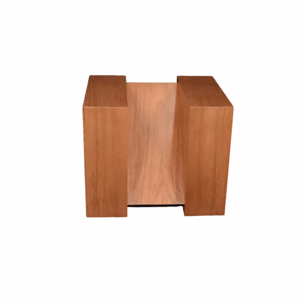 Hi-End Vintage Speaker Stand Red Wood (pair)