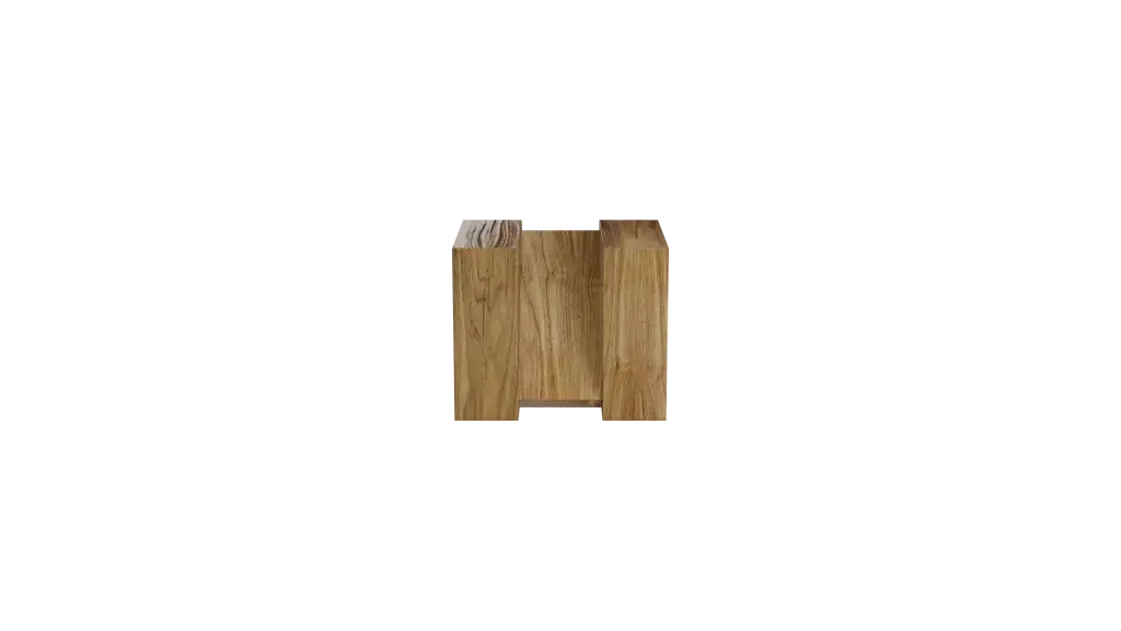 Hi-End Vintage Speaker Stand Walnut Wood (pair)